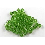 Swarovski Crystal 5328 Bicone Peridot 4mm 