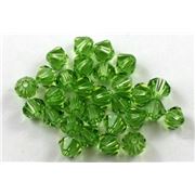 Swarovski Crystal 5328 Bicone Peridot 5mm 