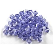 Swarovski Crystal 5328 Bicone Provence Lavender 4mm 