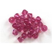 Swarovski Crystal 5328 Bicone Rose 5mm 