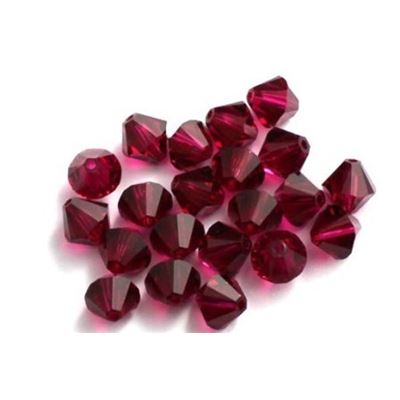 Swarovski Crystal 5328 Bicone Ruby 6mm 