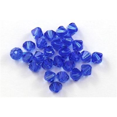 Swarovski Crystal 5328 Bicone Sapphire 5mm 