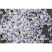 Seed Bead Rainbow Clear AB 9/0 - Minimum 10g