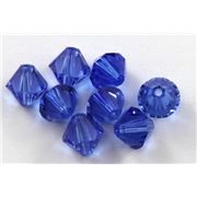 Swarovski Crystal 5328 Bicone Sapphire 8mm 