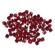 Swarovski Crystal 5328 Bicone Siam 4mm 