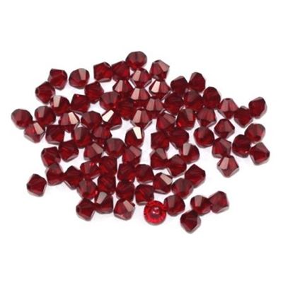 Swarovski Crystal 5328 Bicone Siam 4mm 