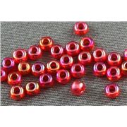 Seed Bead Red AB 9/0 - Minimum 10g