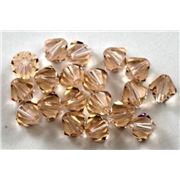 Swarovski Crystal 5328 Bicone Silk 6mm 