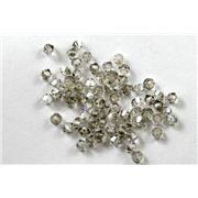 Swarovski Crystal 5328 Bicone Silver Shade 3mm 