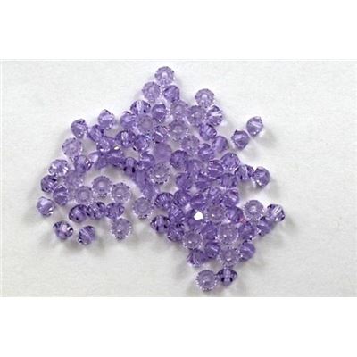 Swarovski Crystal 5328 Bicone Violet 3mm 