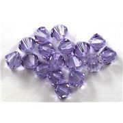 Swarovski Crystal 5328 Bicone Violet 6mm 