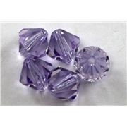 Swarovski Crystal 5328 Bicone Violet 8mm 