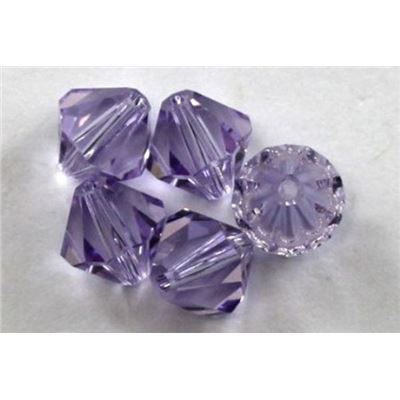 Swarovski Crystal 5328 Bicone Violet 8mm 