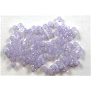Swarovski Crystal 5328 Bicone Violet Opal 3mm 
