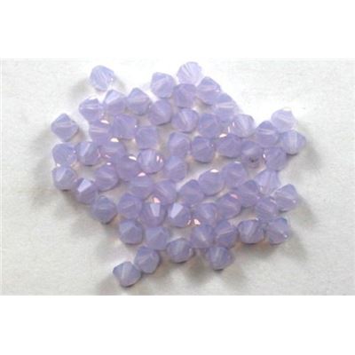 Swarovski Crystal 5328 Bicone Violet Opal 4mm 