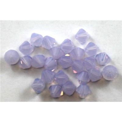 Swarovski Crystal 5328 Bicone Violet Opal 5mm 