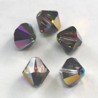 Swarovski Crystal 5328 Bicone Vitrail Medium 8mm 