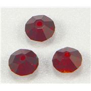 Swarovski Crystal 5305 Saucer Siam 5mm 