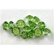 Swarovski Crystal 5305 Saucer Peridot 6mm 