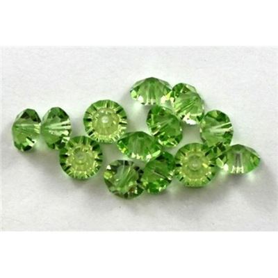 Swarovski Crystal 5305 Saucer Peridot 6mm 