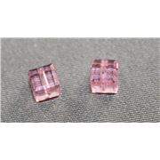 Swarovski Crystal 5601 Cube Light Rose 4mm 