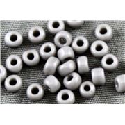 Seed Bead Grey Opaque 9/0 - Minimum 10g