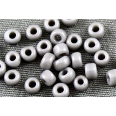 Seed Bead Grey Opaque 9/0 - Minimum 10g