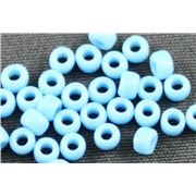 Seed Bead Light Blue Opaque 9/0 - Minimum 10g