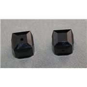 Swarovski Crystal 5601 Cube Jet 8mm 