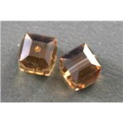 Swarovski Crystal 5601 Cube Light Colarado 8mm 