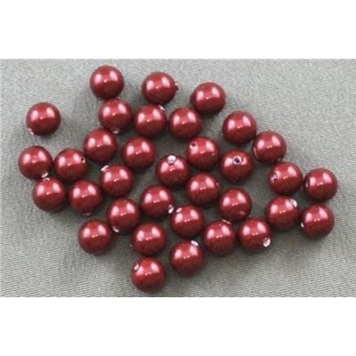 Swarovski Crystal 5810 Pearl Bordeaux 4mm 