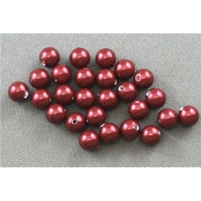 Swarovski Crystal 5810 Pearl Bordeaux 5mm 