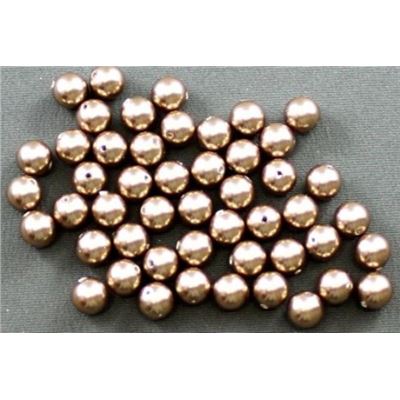 Swarovski Crystal 5810 Pearl Bronze 5mm 