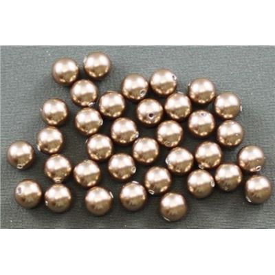 Swarovski Crystal 5810 Pearl Bronze 6mm 