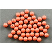 Swarovski Crystal 5810 Pearl Coral 6mm 