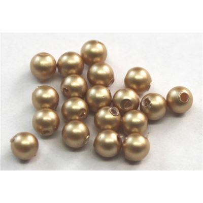 Swarovski Crystal 5810 Pearl Vintage Gold 3mm 