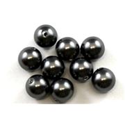 Swarovski Crystal 5810 Pearl Dark Grey 12mm 