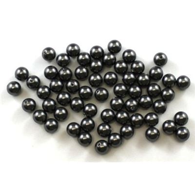 Swarovski Crystal 5810 Pearl Dark Grey 3mm 