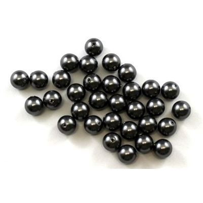 Swarovski Crystal 5810 Pearl Dark Grey 6mm 