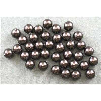Swarovski Crystal 5810 Pearl Deep Brown 5mm 