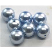 Swarovski Crystal 5810 Pearl Light Blue 10mm 