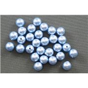Swarovski Crystal 5810 Pearl Light Blue 8mm 