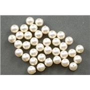 Swarovski Crystal 5810 Pearl Cream Rose Light 8mm 
