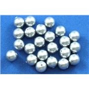 Swarovski Crystal 5810 Pearl Light Grey 8mm 