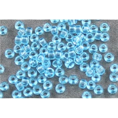 Seed Bead Blue Transparent 9/0 - Minimum 10g