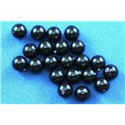 Swarovski Crystal 5810 Pearl Mystic Black 10mm 