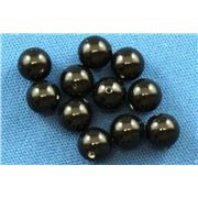Swarovski Crystal 5810 Pearl Mystic Black 12mm 