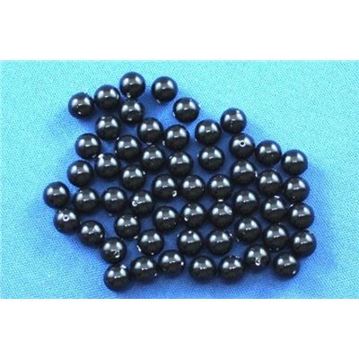 Swarovski Crystal 5810 Pearl Mystic Black 5mm 