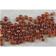 Seed Bead Brown Transparent 9/0 - Minimum 10g