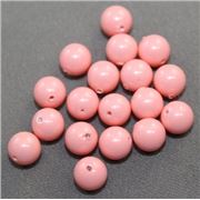 Swarovski Crystal 5810 Pearl Pink Coral 6mm 